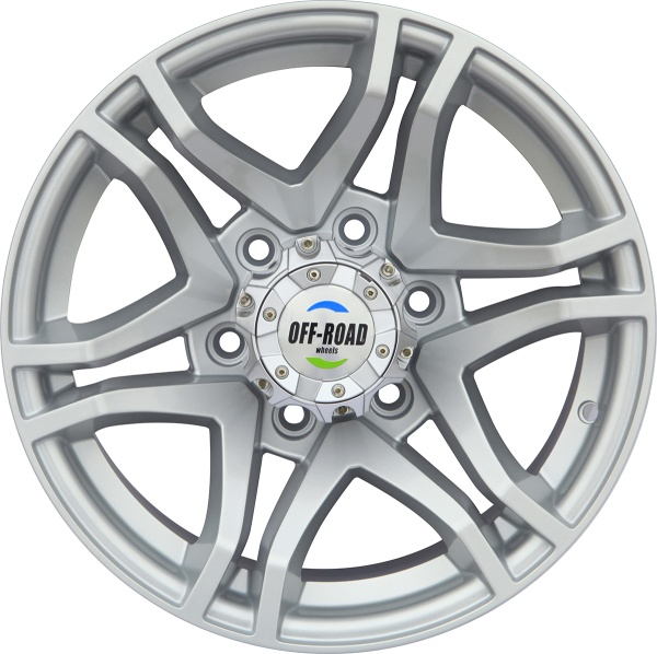 Диск Тойота Ниссан литой серебристый 6x139,7 8xR16 d110 ET+13 A1680-63910SL+13