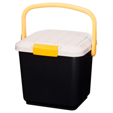 Ящик экспедиционный IRIS RV BOX Bucket 15B, 15 литров 34x32x28 см., бежевый/черный Bucket 15BH