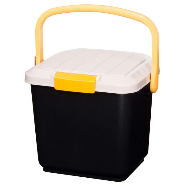 Ящик экспедиционный IRIS RV BOX Bucket 15B, 15 литров 34x32x28 см., бежевый/черный Bucket 15BH