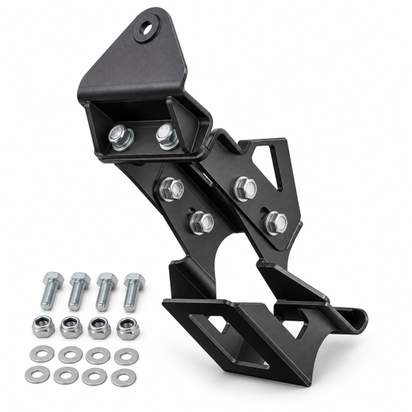 Фото для каталога: Крепеж к силовым порогам Rival Toyota Hilux Vigo 2011-2015 2D.5709.1.2