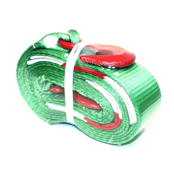 Буксировочный ремень 6/9т 5м Крюк/Крюк с флажками(2 шт) Tplus T002265