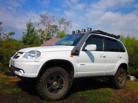 Шноркель Chevrolet Niva 2123 с УК  NP-2123-01