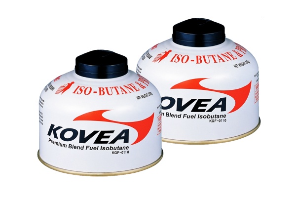 Баллон газовый резьбовой KOVEA 110 гр, комплект 2 шт.  KGF-110-SET2