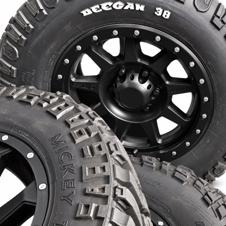 Детали покрышки и протектор: Шина Mickey Thompson LT285/75R16 (33X11.50R16) 126/123Q OWL Deegan 38 90000026001