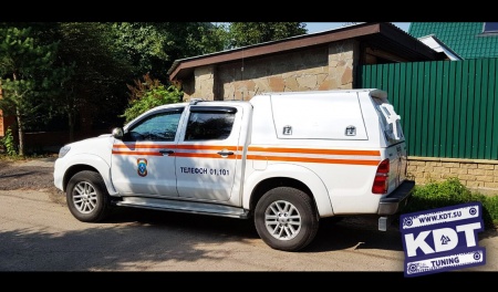 Кунг экспедиционный увеличенный трехдверный KDT Toyota HILUX  15281