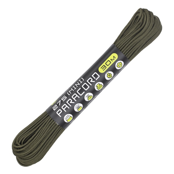 Паракорд 275 (мини) CORD nylon 30м (army green)  275.N30.A.GR