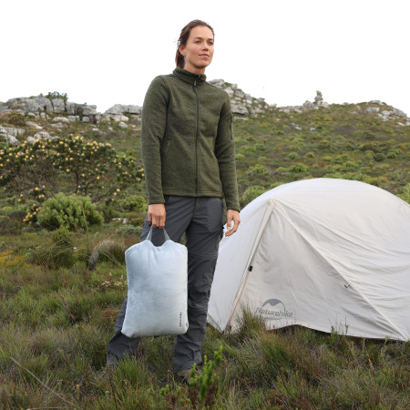 Мешок спальный Naturehike Songrong 225х80 см, (правый) (ТК: +15C), серый CNK2300SD022-G