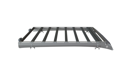 Багажник экспедиционный Toyota Tundra Crew Max 2006-2021 ШТОРКА дальний, задний свет STC-TTCM/06-TR1+L1L2