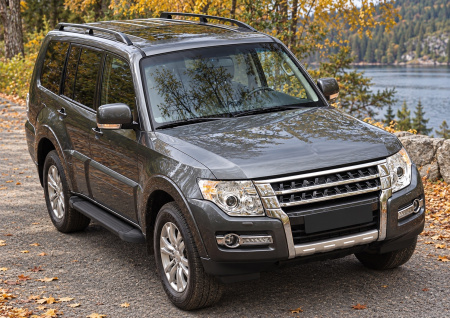 Фото изделия: Порог Black Rival Mitsubishi/ Nissan Terrano/Renault Duster/ Ssang Yong/Suzuki F173ALB — изображение 2