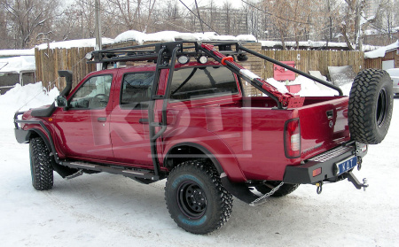 Пороги силовые KDT 1703 Nissan NP-300