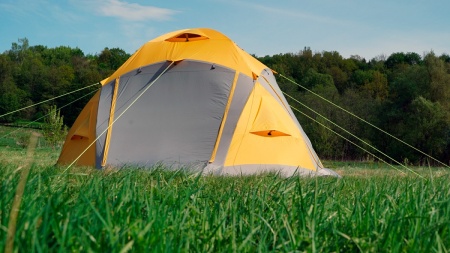 Шатер автомат Maverick Cosmos Thermal - под отопление (желто-серый)  M-T-YG-010