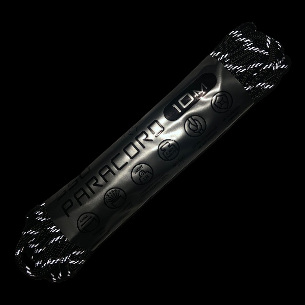 Паракорд 550 CORD nylon 10м световозвращающий (army green)  550.N10.LM.A.GR