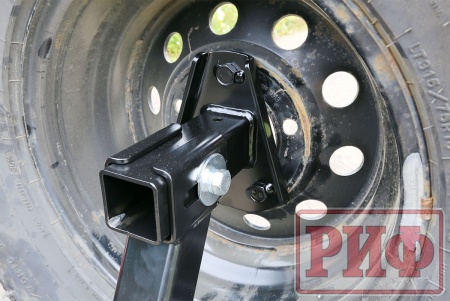 Калитка РИФ с фаркопом в штатный задний бампер Toyota Land Cruiser 105 RIF105-80004