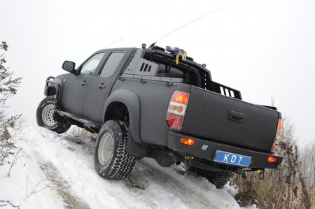 Дуга безопасности многофункциональная KDT на Mazda BT-50/Ford Ranger 14061