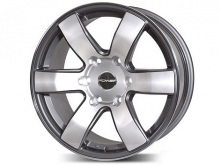 Диск литой PDW HORIZON (6022/01) 8.0x17/6x139.7 D106.1 ET 25 M/GRA  20/64/52/52