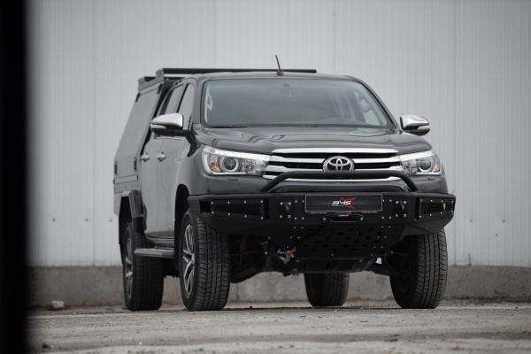 Бампер силовой передний BMS ALFA для Тойота Хайлюкс Рево 2015-2020 BMS060036