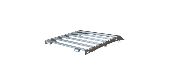 Багажник экспедиционный УСИЛЕННЫЙ STC Toyota Tundra Double Cab с рабочим и задним светом  STC-TTDC-TRH-L2L3