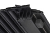 Крышка кузова РИФ для JAC T6/T8  Sollers ST8/ST6, роллета раздвижная 1538х1606 мм, алюминиевая, чернаяT ZM63B8