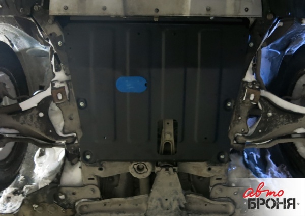 Защита картера + КПП АвтоБроня Nissan Terrano/ Renault Duster  111.04722.1 Защита картера + КПП АвтоБроня Nissan Terrano/ Renault Duster  111.04722.1