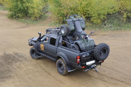 Дуга безопасности многофункциональная KDT Nissan NP300  17061