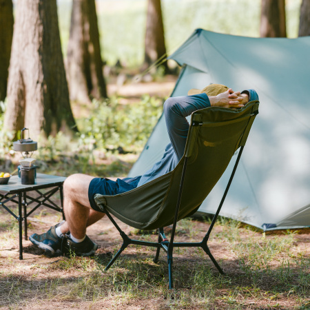 Кресло туристическое Naturehike Yamami YL01 складное, 81,5х56х99 см, до 140 кг, черное CNK2550JJ013-MBL