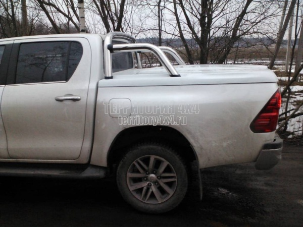 Крышка кузова Top Up Euro Star с дугой безопасности на Toyota Hilux Revo (2015-2019) -389547 Крышка кузова Top Up Euro Star с дугой безопасности на Toyota Hilux Revo (2015-2019) -389547