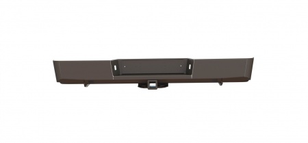 Задний силовой бампер Toyota Hilux 2005-2014 с квадратом под фаркоп STC-TH05-BR