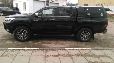 Кунг экспедиционный трехдверный II поколения KDT Toyota HILUX до 2015  15282