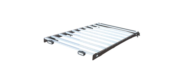 Багажник экспедиционный STC Toyota Land Cruiser Prado 120/Lexus GX470 ШТОРКА с дальним, рабочим и задним светом  STC-TLCP120-TR1-L1L2L3