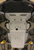 Защита радиатора для мини силовика Toyota Land Cruiser Prado 120 STC-TLCP120-PS-BW