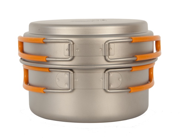 Кастрюля с крышкой 800 мл Kovea NZ Titanium Cookware 800 мл.  TS-012