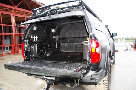 Кунг экспедиционный трехдверный KDT Toyota TUNDRA Crew Max 2014-  2228N