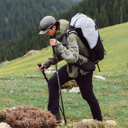 Рюкзак туристический Naturehike Helium Series 40 л, размер L, белый CNK2450XB016-WH40LL
