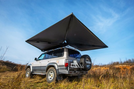 Маркиза автомобильная РИФ веерная, безопорная 2х2,3 м (левая)  RIFAV042023801