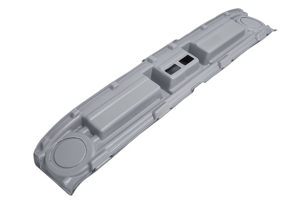 Полка под магнитолу УАЗ Хантер (серая) 31519