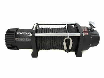 Лебедка электрическая автомобильная TR TROPHY 9,5S (синтетический трос)