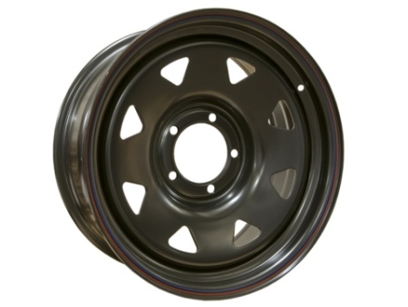 Диск штампованный черный УАЗ 5x139.7 18х8 D110 ET+15   1880-53910BL+15
