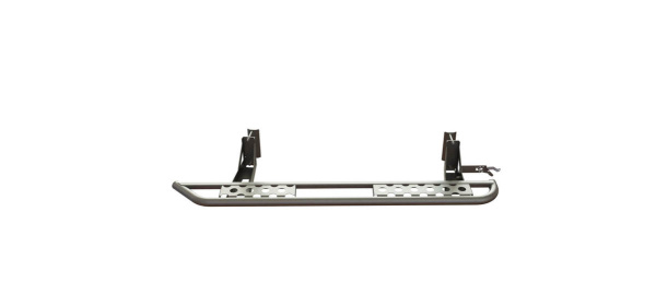 Пороги силовые Mitsubishi Pajero Sport 2008-2015 раздельные ступени STC-MPS/08-S-C2