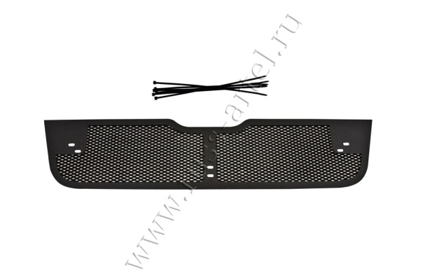 Защитная сетка решетки переднего бампера Русская артель Nissan Qashqai 2006-2010  SRN-136602