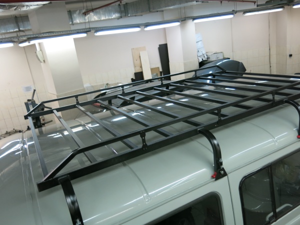 Багажник разборный длинный RIVAL UAZ Буханка 2206/29891/3909/3741/3962 1965-  D.6301.1