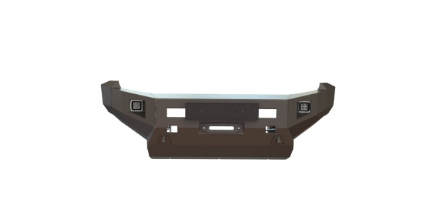 Бампер силовой передний Volkswagen Amarok c противотуманными фарами STC-VA-BF-L1