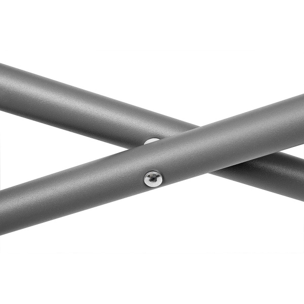 Кресло директорское NISUS MAXI с откидным столиком и подстаканником (серый/красный/черный)  N-DC-95200T-M-GRD