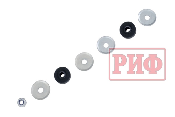 Амортизатор РИФ "Арктика" задний Toyota Land Cruiser Prado 120, 150, FJ Cruiser лифт 45 мм  PLT267