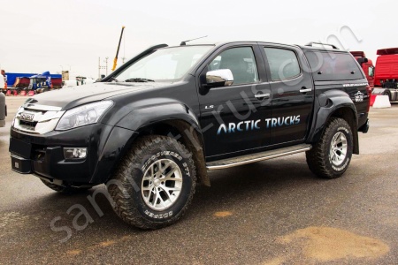 Кунг SAMMITR Isuzu D-Max 2012+ V2 серый (530) сдвижные окна V2-ISZDM-SL-530