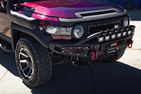 Бампер силовой передний BMS ALFA для Тойота FJ Cruiser BMS060003