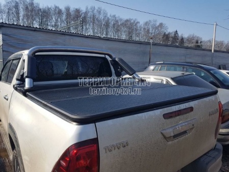 Крышка алюминиевая трехсекционная Winbo на Toyota Hilux Revo (2015-2019) -536226
