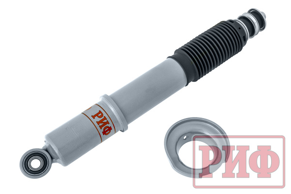Амортизатор усиленный РИФ передний газовыйToyota Land Cruiser Prado 90/95, 4runner 1996-2002, штатный и лифт 0-45 мм SAG244