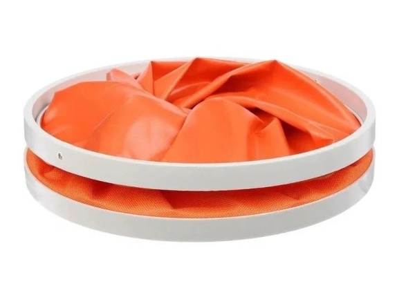 Ведро СЛЕДОПЫТ складное, оранжевое, 13 л, без чехла  PF-CT-F18