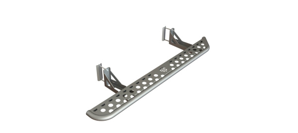 Пороги силовые Mitsubishi L200 2006-2015 цельная ступень STC-ML200/06-S-C1