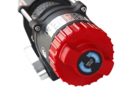 Лебёдка электрическая 12V Runva 3500Albs, 1588кг, синтетический трос  EWT3500ASR